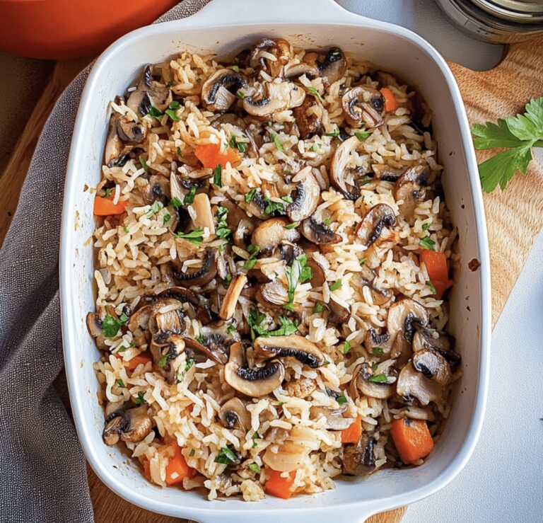 Mushroom Rice Recipe