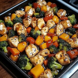 Mouthwatering Teriyaki Chicken & Veggies One Pan Meal Recipe