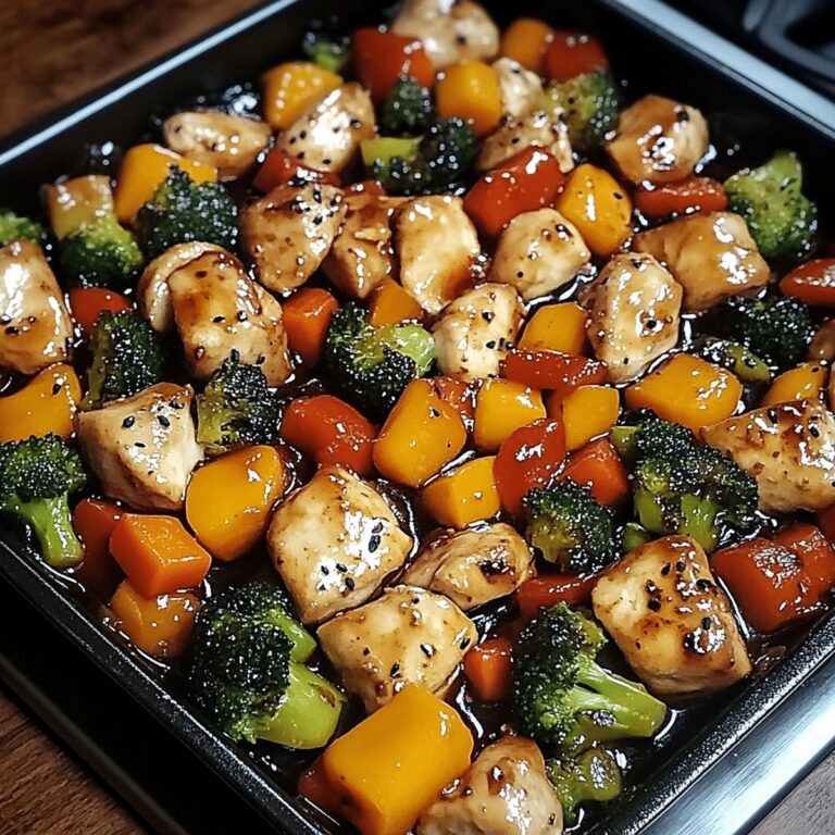 Mouthwatering Teriyaki Chicken & Veggies One Pan Meal Recipe