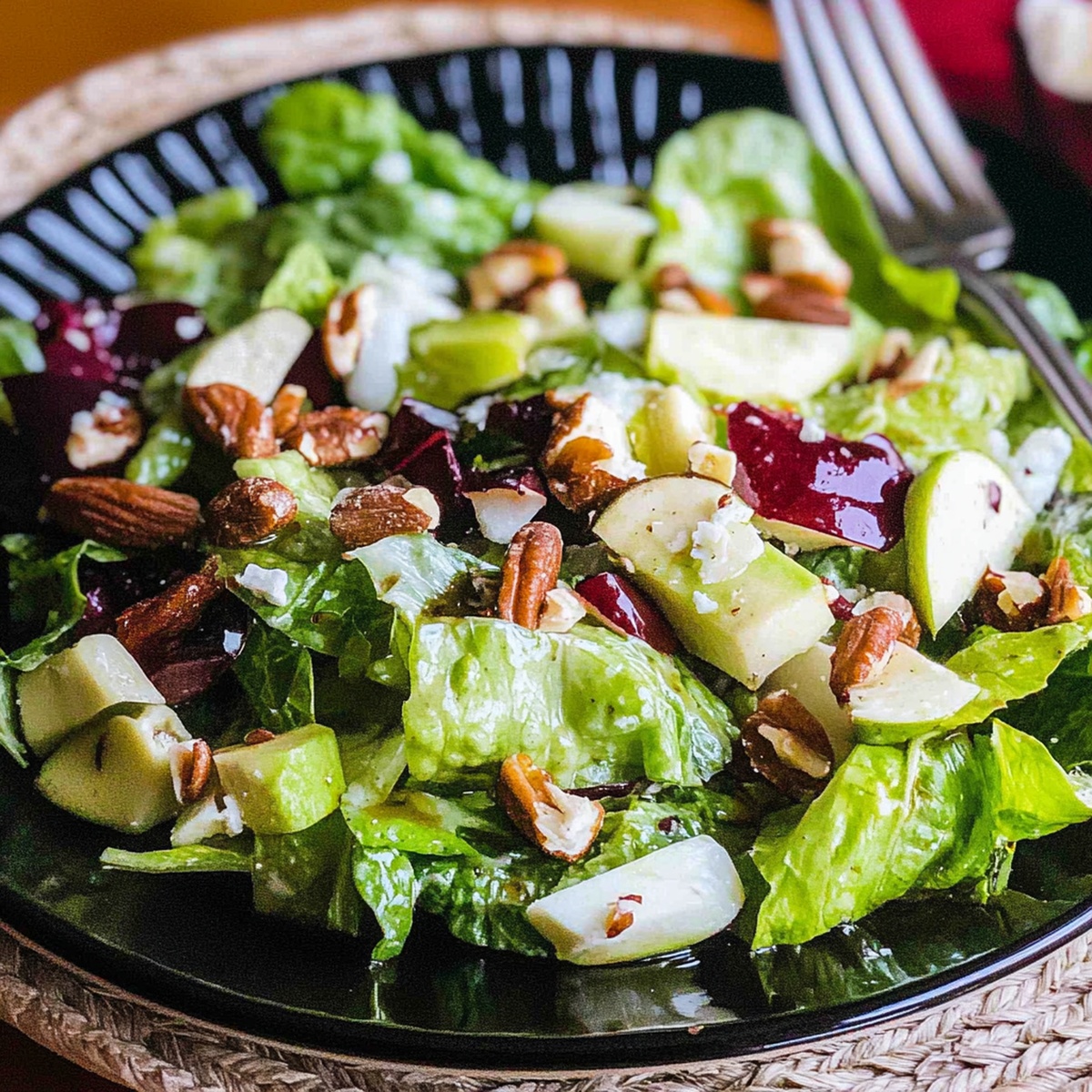 Winter Salad With Homemade Vinaigrette Recipe