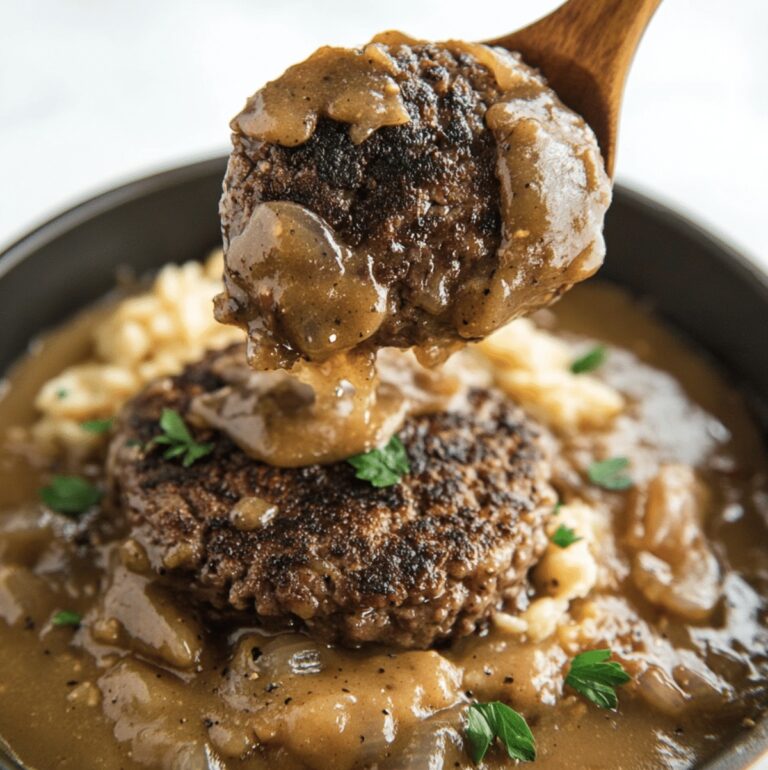Hamburger Steak And Gravy Recipe
