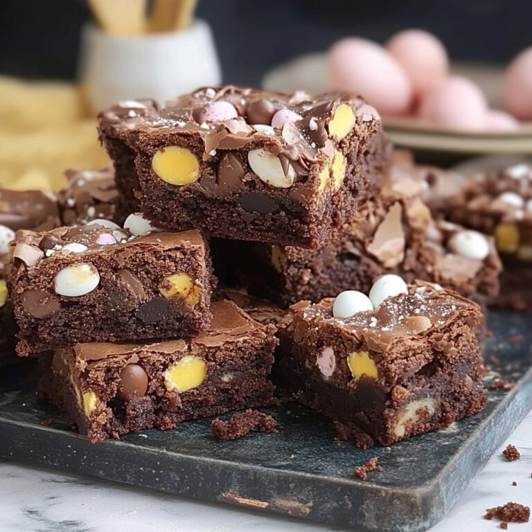 Mini Egg Brownies Recipe