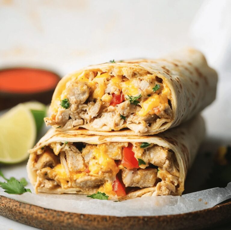 High Protein Breakfast Burritos Recipe