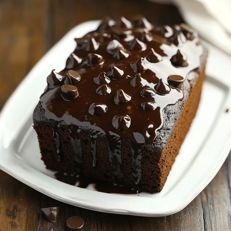 Decadent Hot Fudge Brownie Bread Recipe