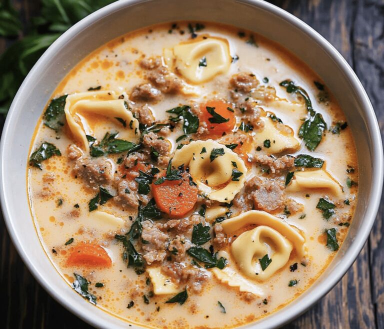 Creamy Tortellini Soup Recipe