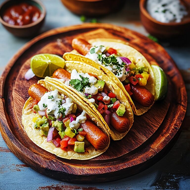 Mexican Hot Dog Tacos Recipe