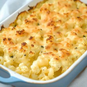 Keto Cauliflower Mac And Cheese Recipe