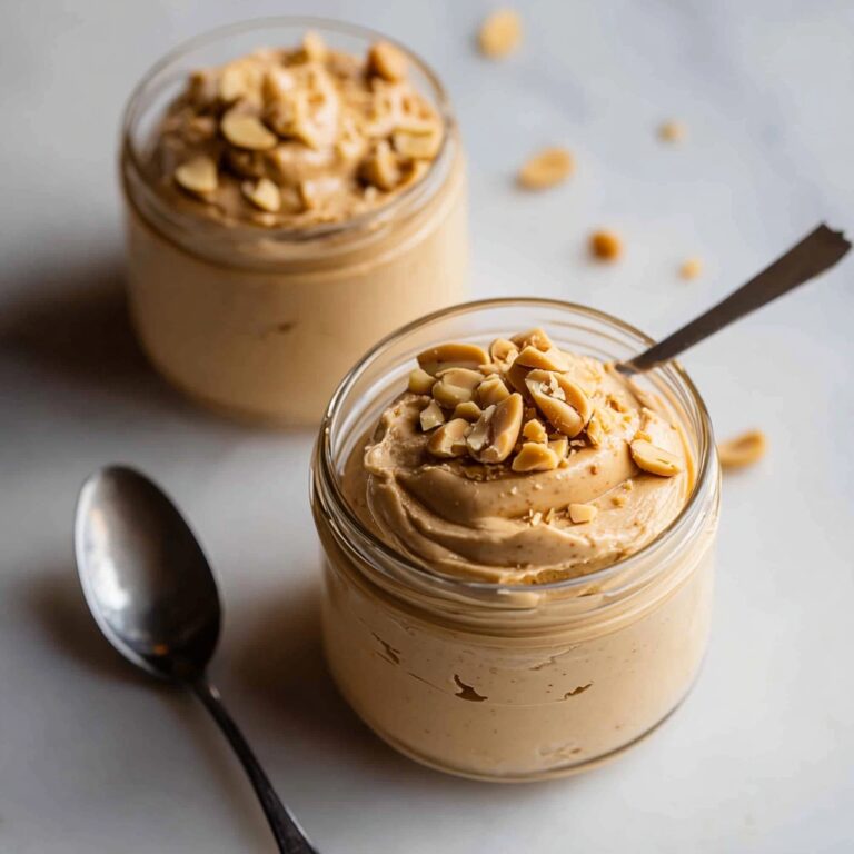 Peanut Butter Mousse With Crunchy Peanuts Recipe