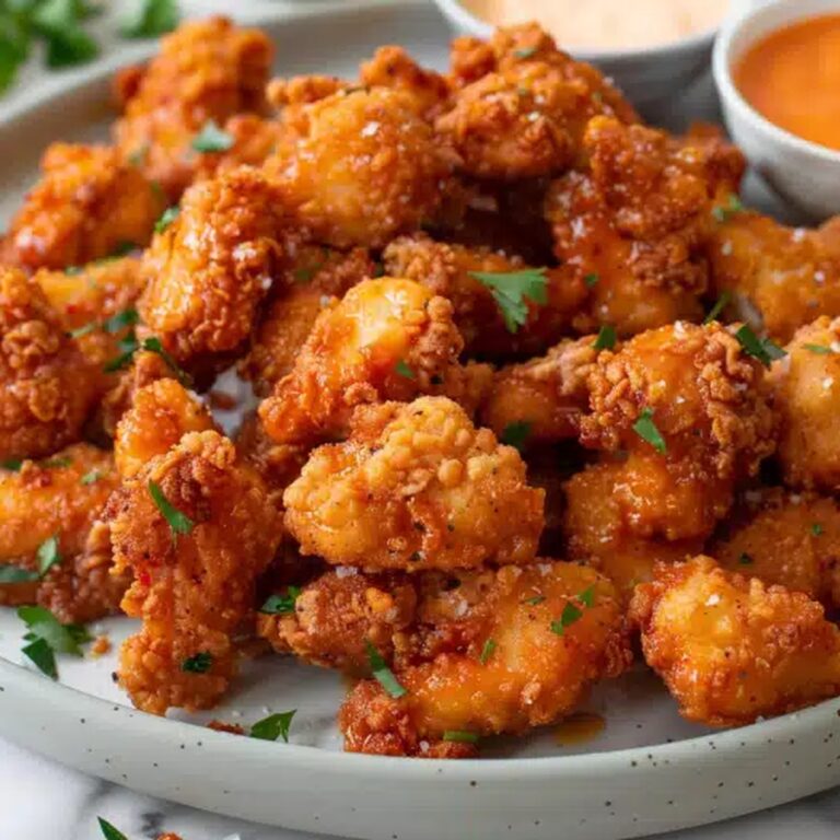 Crispy Popcorn Chicken Recipe
