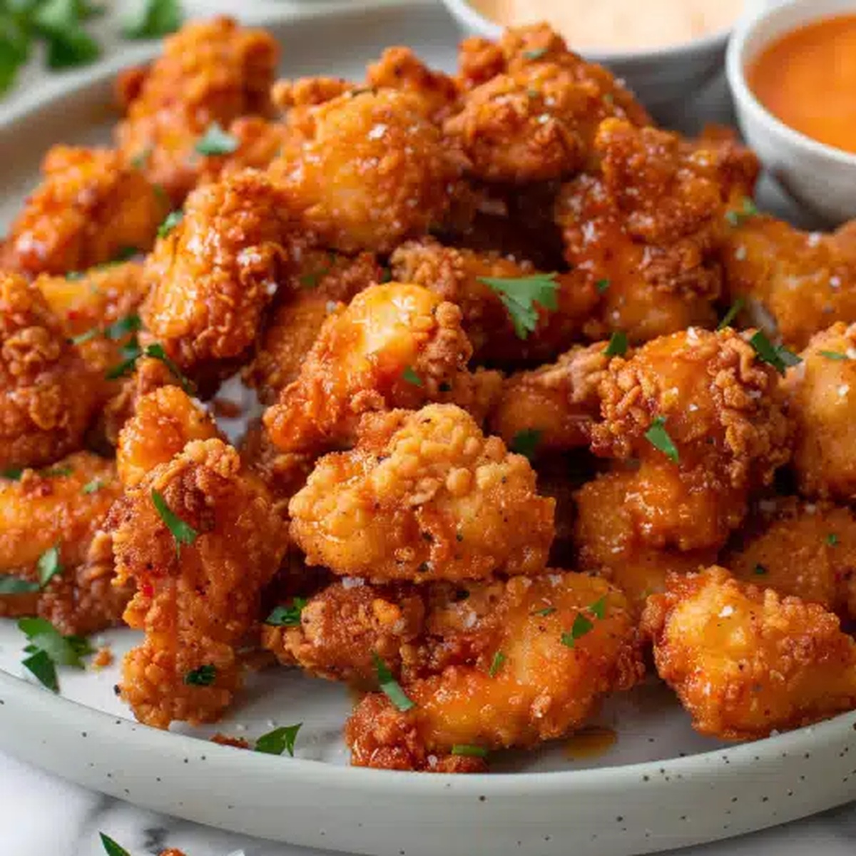 Crispy Popcorn Chicken Recipe