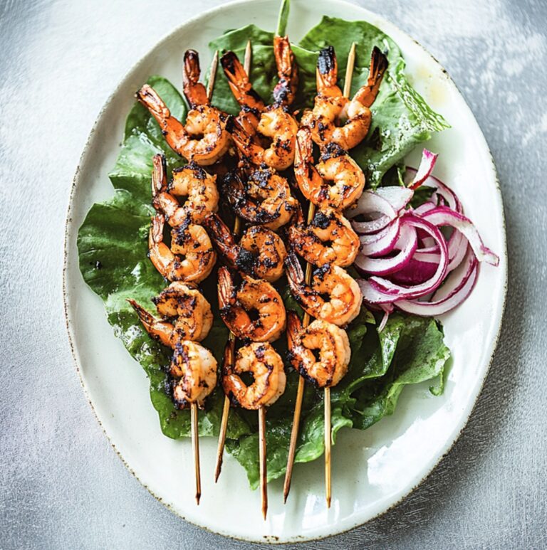 Tantalizing Grilled Shrimp Skewers Recipe