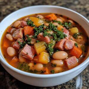 Cozy Hearty Ham And Bean Soup Recipe