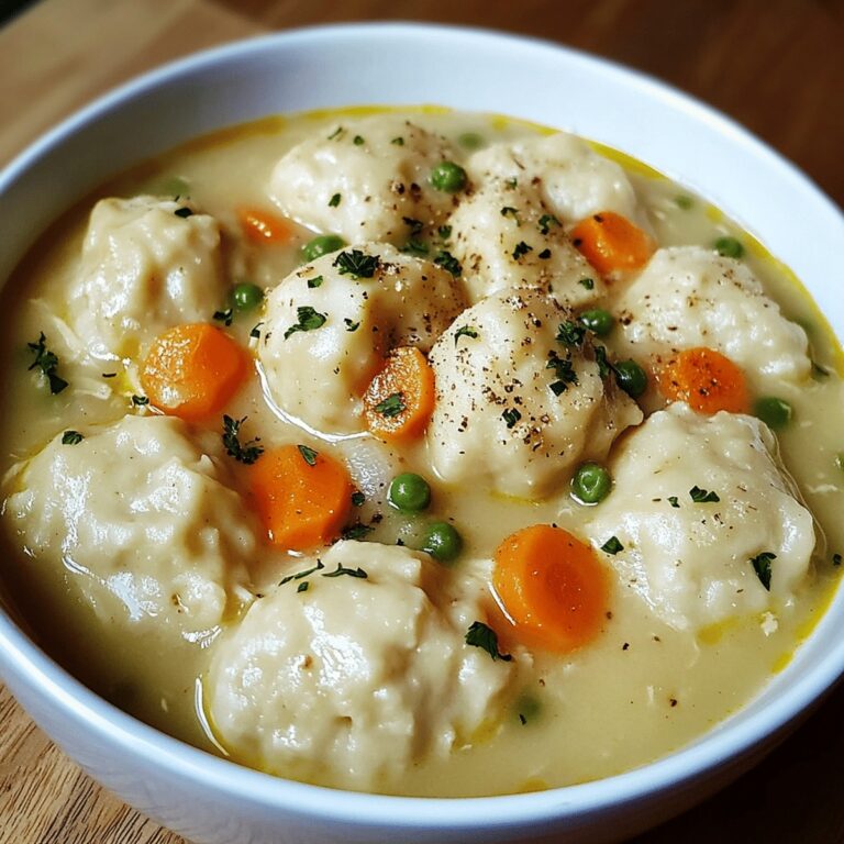 Hearty Chicken & Dumplings Soup Recipe