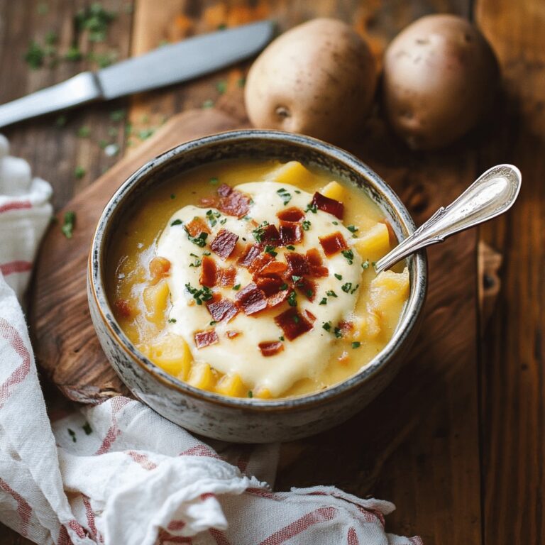Hearty Loaded Baked Potato Soup Recipe