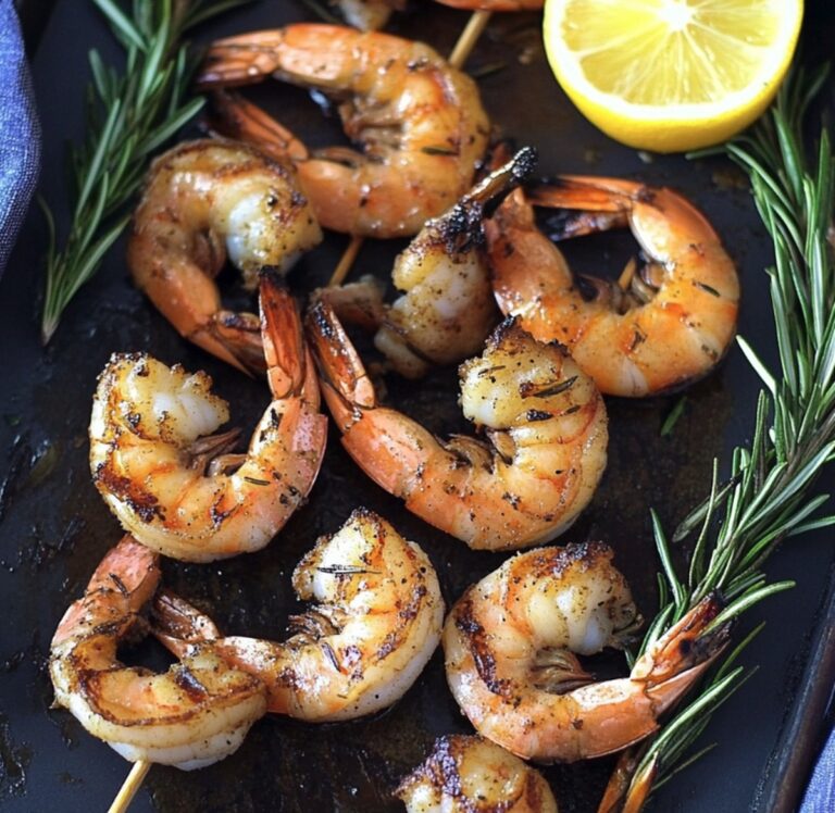 Sizzling Rosemary Shrimp Recipe