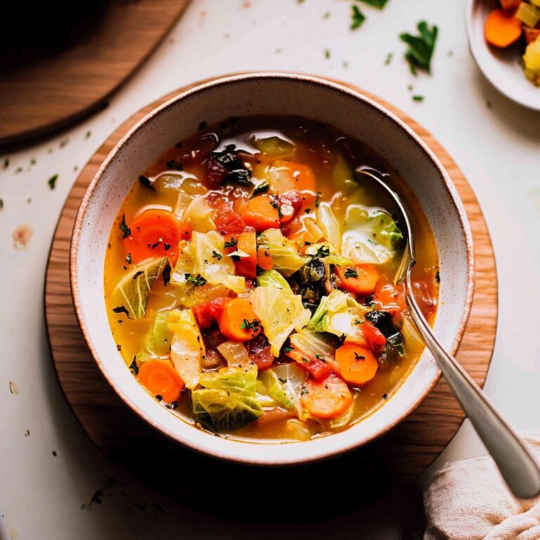 Weight Loss Cabbage Soup Recipe