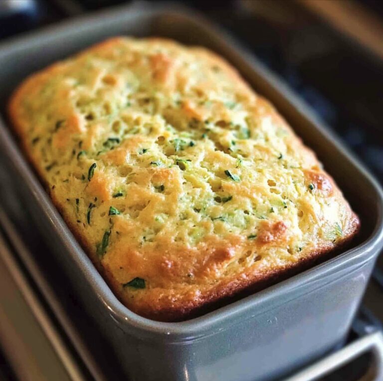 Rustic Zucchini Cheddar Bread Recipe