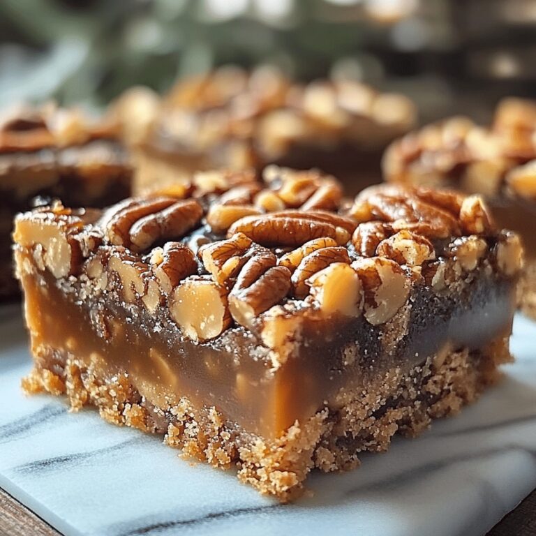 Irresistible Caramel Pecan Dream Bars Recipe
