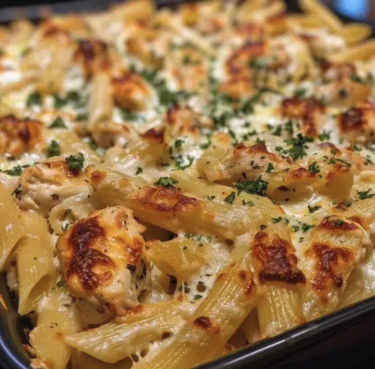 Creamy Garlic Parmesan Chicken Pasta Recipe