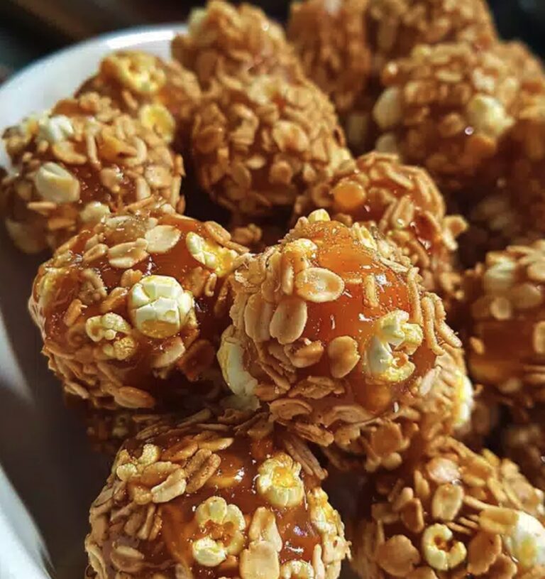 Caramel Popcorn Balls Recipe