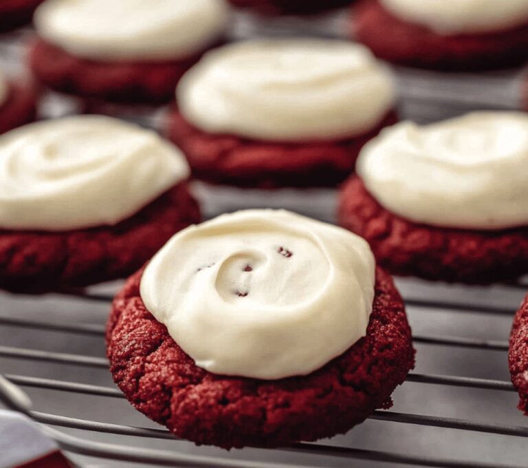 Red Velvet Cookies With Cream Cheese Frosting Recipe