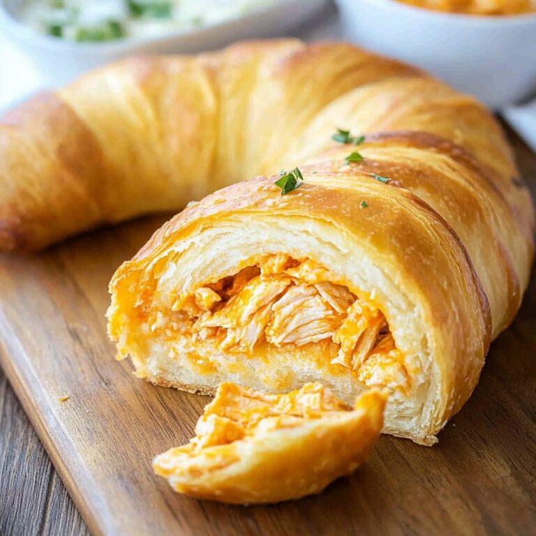 Buffalo Chicken Crescent Ring Recipe