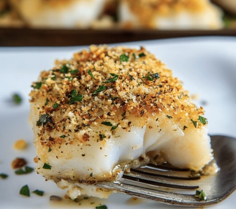 Parmesan Crusted Cod Recipe
