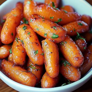 Honey Glazed Roasted Baby Carrots Recipe