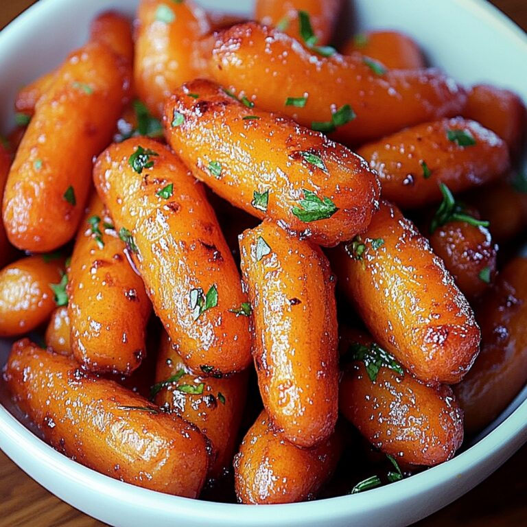 Honey Glazed Roasted Baby Carrots Recipe