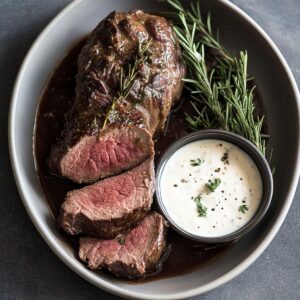 Rich Beef Tenderloin Sauce Recipe