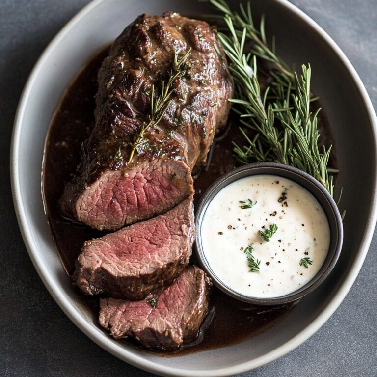 Rich Beef Tenderloin Sauce Recipe