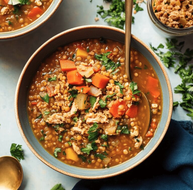 Turkey Lentil Soup Recipe