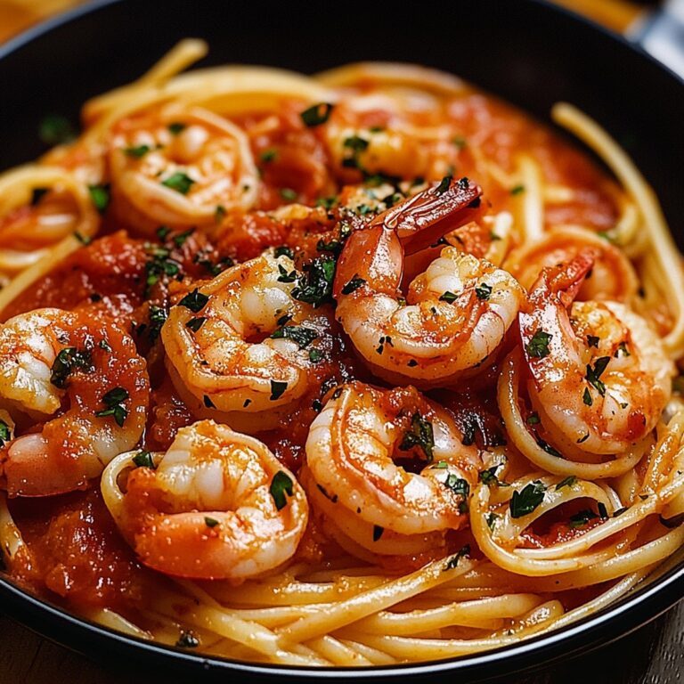 Fiery Shrimp Fra Diavolo With Linguine Recipe