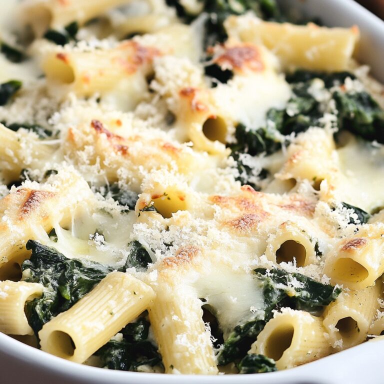 Spinach & Ricotta Pasta Bake Recipe