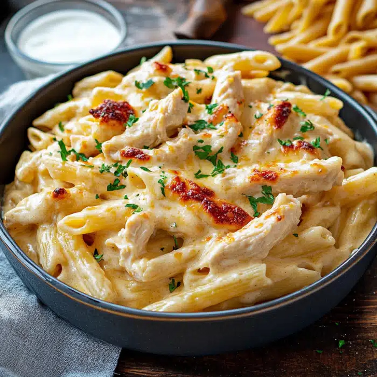 Creamy Chicken Pasta Recipe