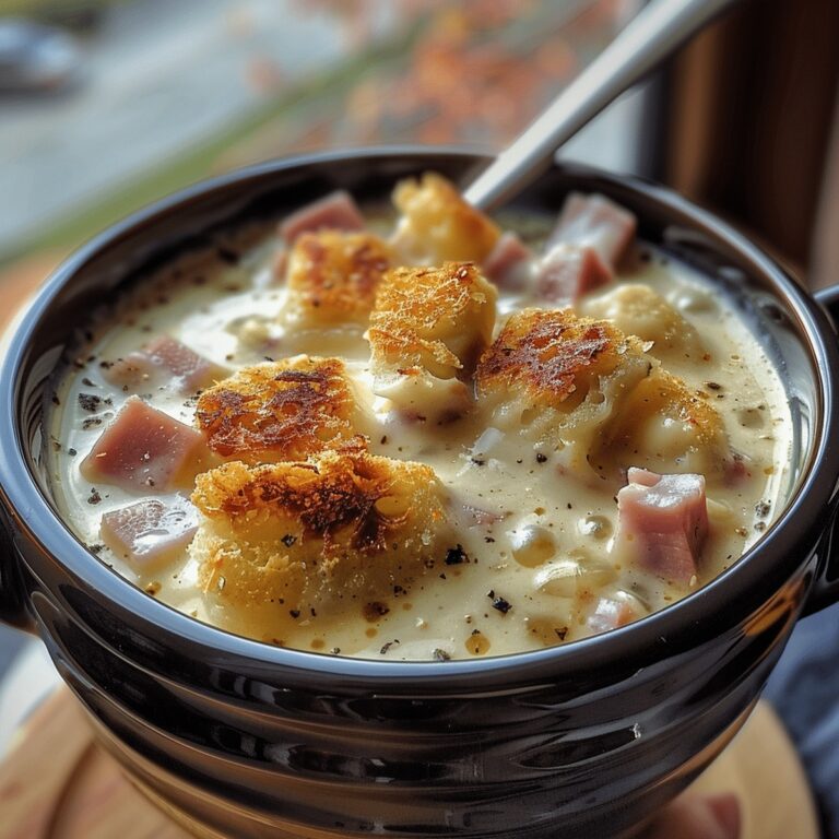 Hearty Chicken Cordon Bleu Soup Recipe