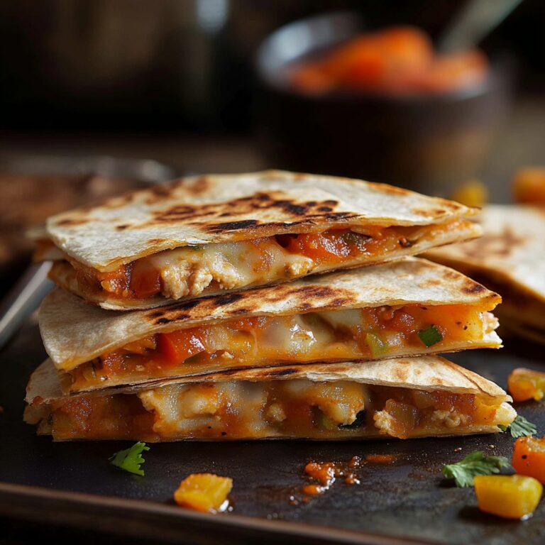 Crispy Sheet Pan Quesadilla Recipe