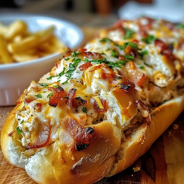 Cheesy Chicken Bacon Ranch Stuffed Bread Recipe