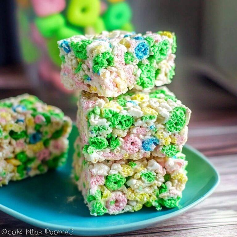 Lucky Charms Rice Krispie Treats Recipe