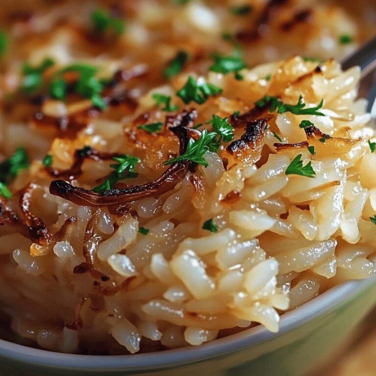 Hearty French Onion Soup Rice Recipe