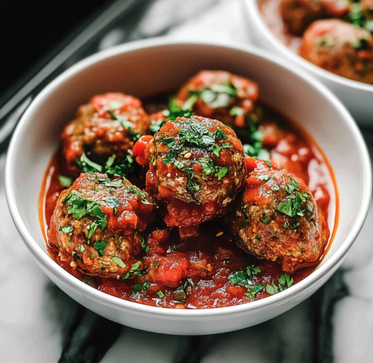 Hearty Italian Meatballs In Tomato Sauce Recipe