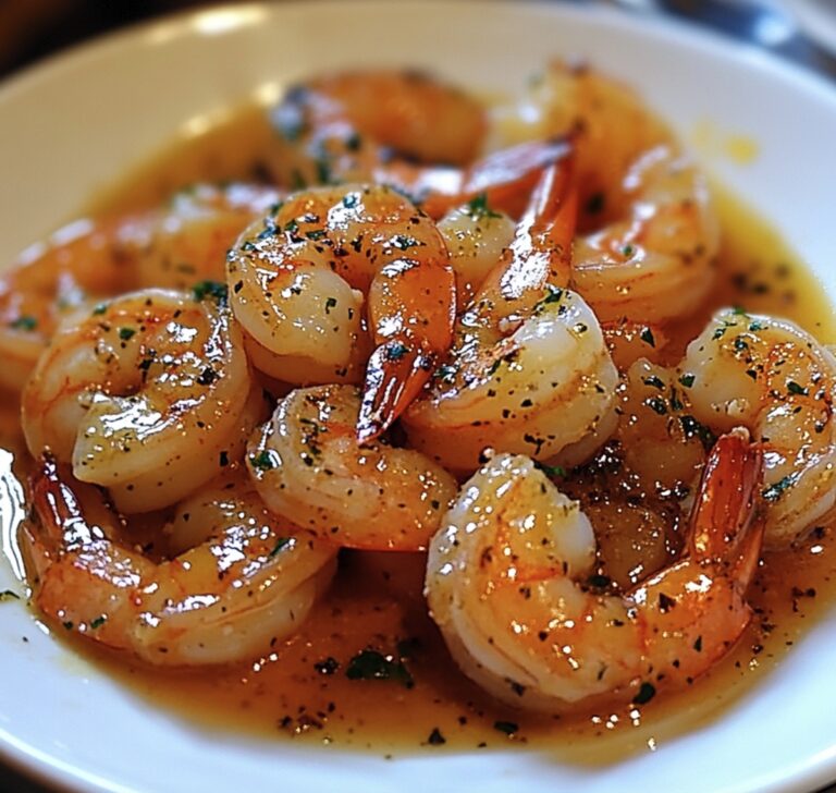 Succulent Jumbo Shrimp In Butter Garlic Sauce Recipe