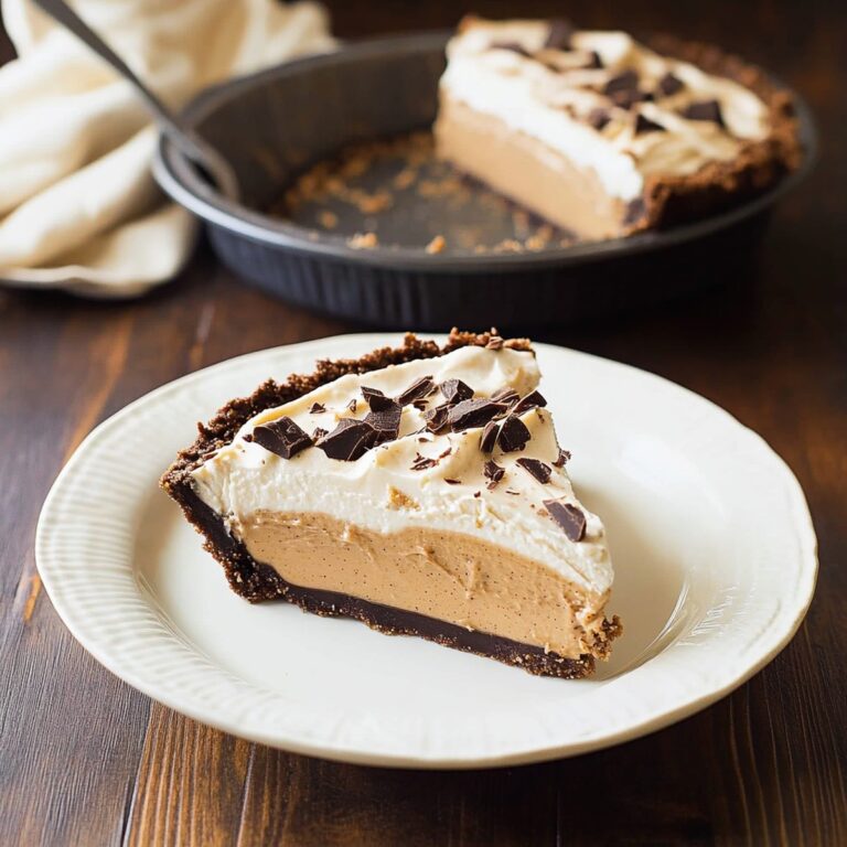 Chocolate Peanut Butter Pie Recipe