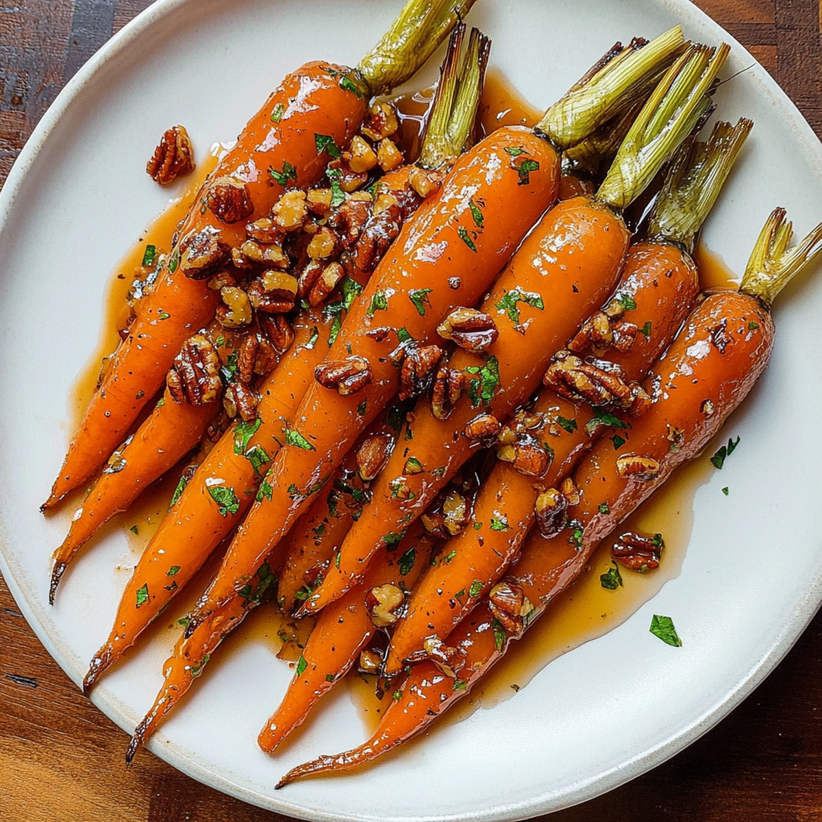 Maple Pecan Glazed Carrots Recipe