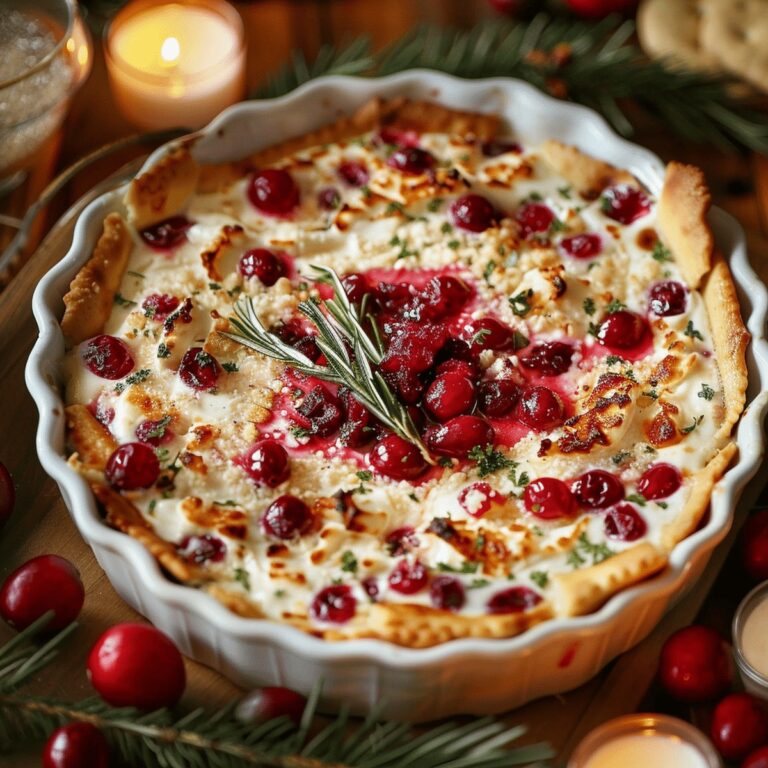 Irresistible Baked Cream Cheese Cranberry Dip Recipe