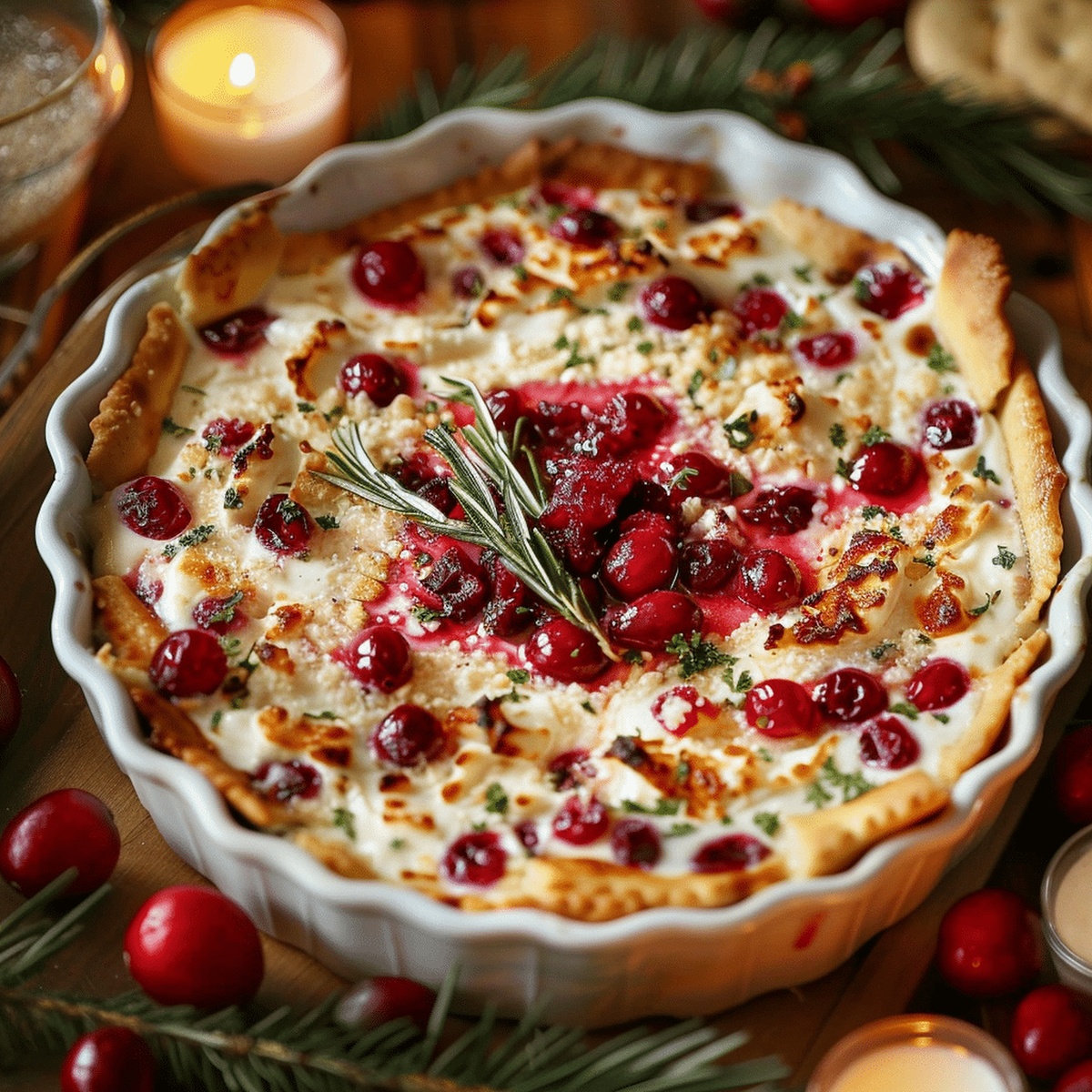 Irresistible Baked Cream Cheese Cranberry Dip Recipe
