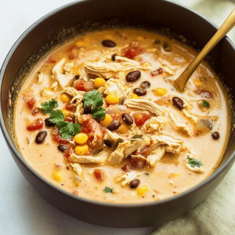Hearty Chicken Taco Soup Recipe