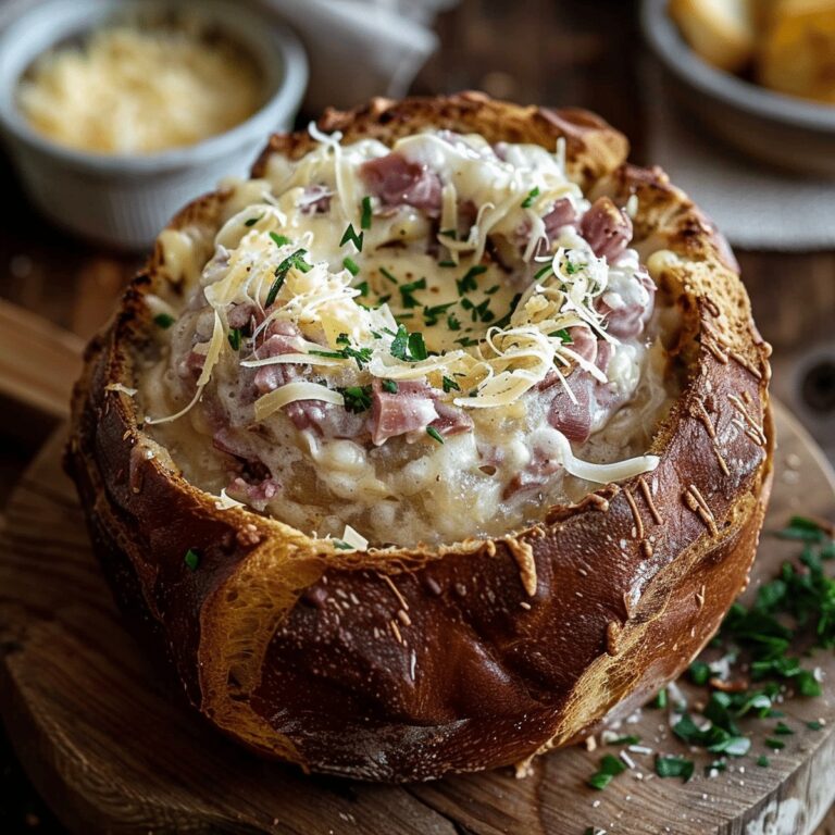 Hearty Reuben Dip In A Rye Bread Bowl Recipe