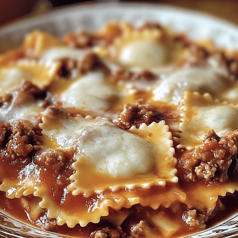 Hearty Crockpot Ravioli Lasagna Recipe