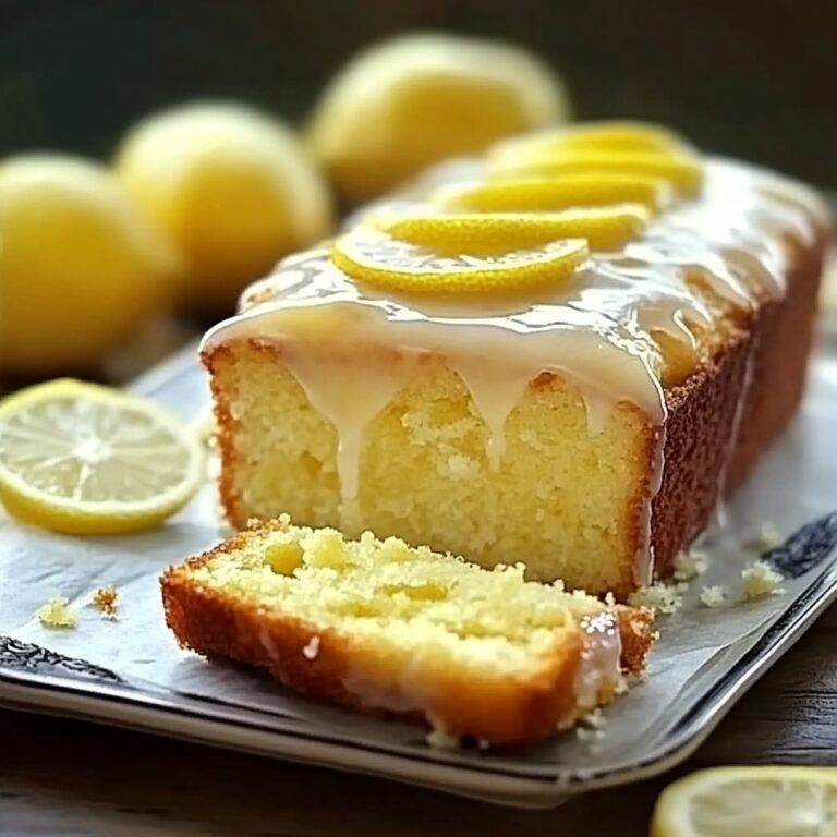 Lemon Glaze Cake Recipe